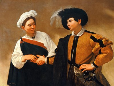 Die Wahrsagerin von Michelangelo Merisi Caravaggio
